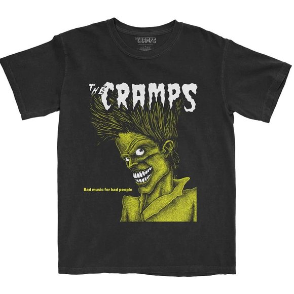 The Cramps Bad Music for Bad People punk rock Official T-Shirt 2XL NWT made UK - Picture 2 of 4